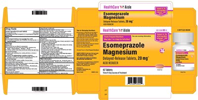 carton - HCA Esomeprazole Tabs 14ct Carton